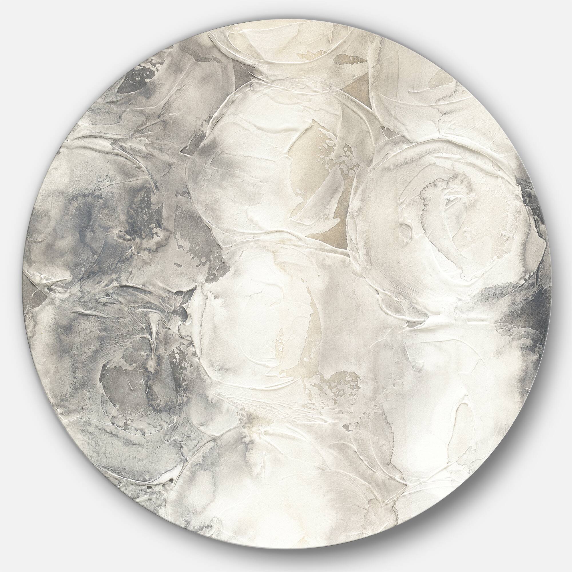 Designart - Gray Circles I